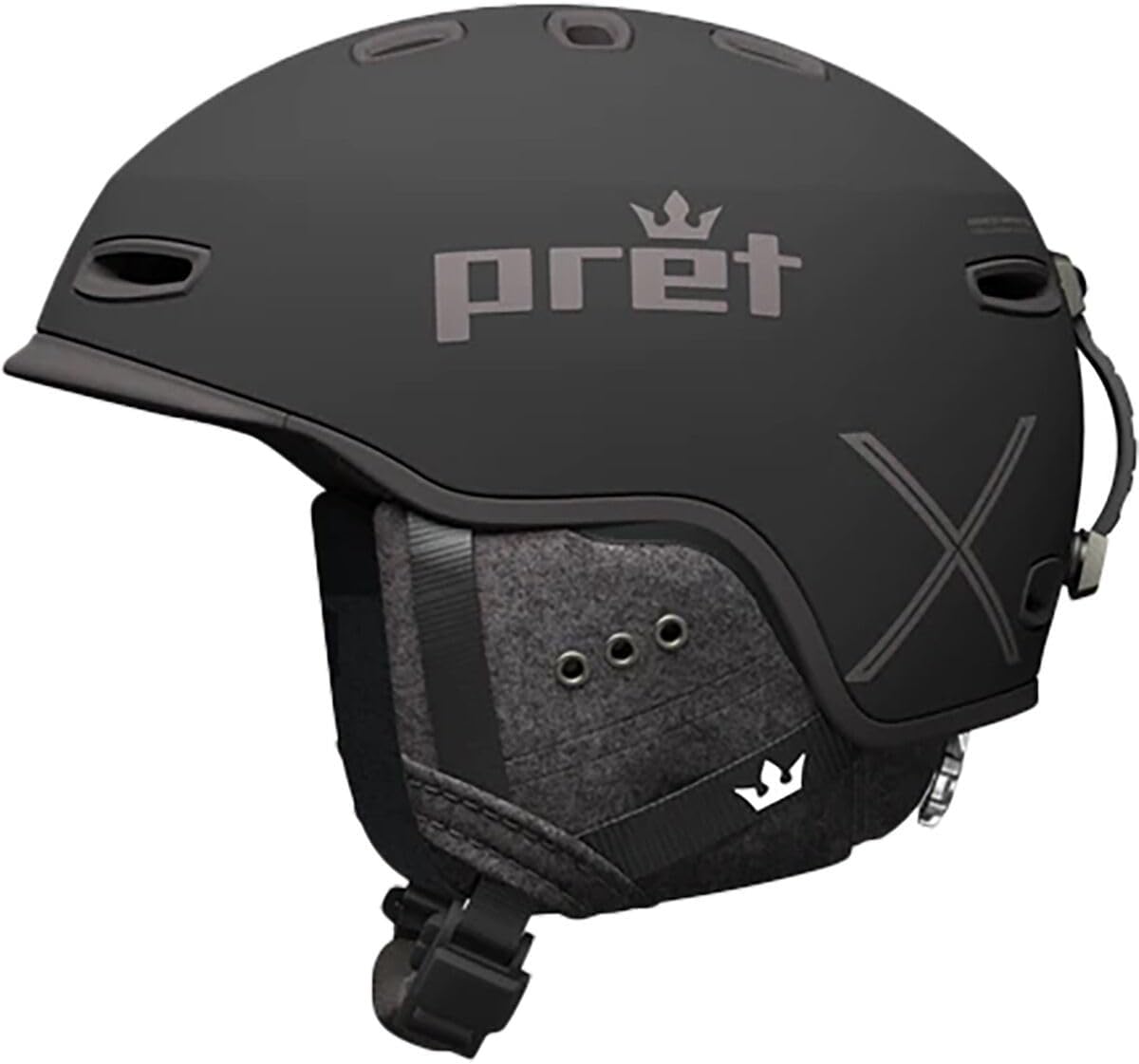 Pret Cynic X2 MIPS helmet in black